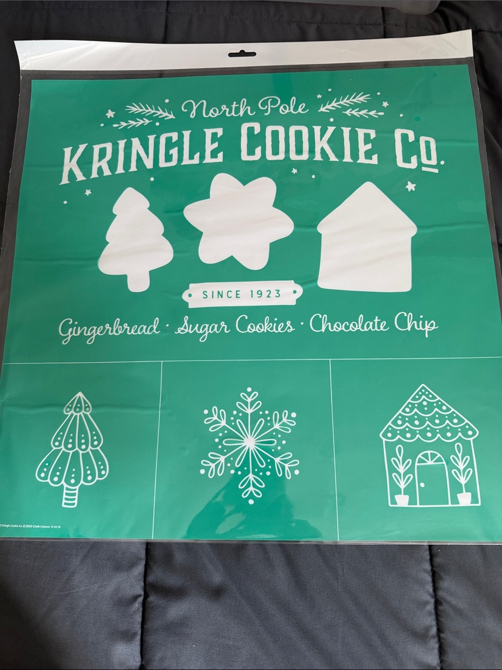 Chalk Couture Kringle Cookie Co. retired rare transfer. New